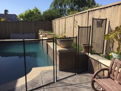 Guarding Pool Fence